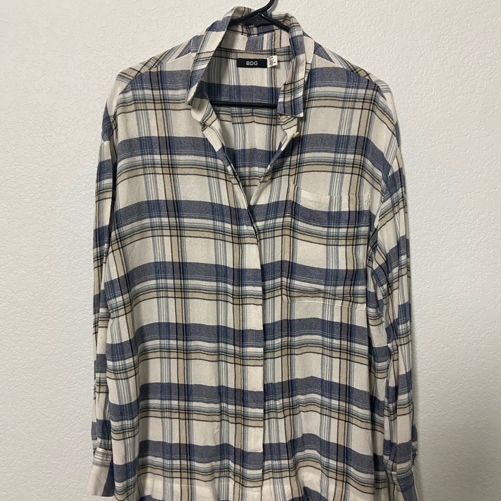 Plaid Button Up (super soft!)